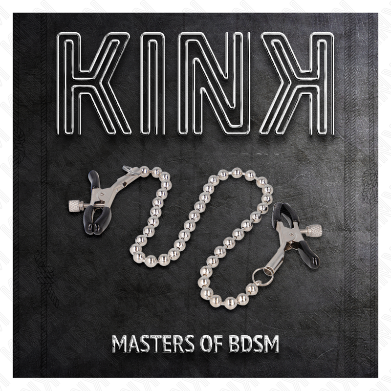 KINK - BEAD CHAIN NIPPLE CLAMPS 30 CM - NOCTURNA DESIRES