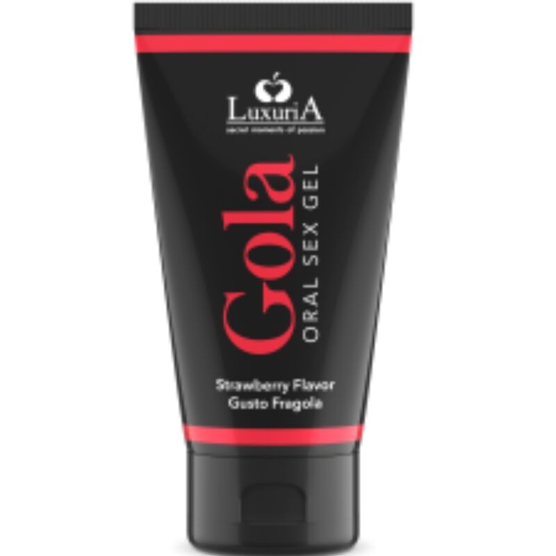 INTIMATELINE LUXURIA - ORAL SEX GEL STRAWBERRY FLAVOR 50 ML - NOCTURNA DESIRES