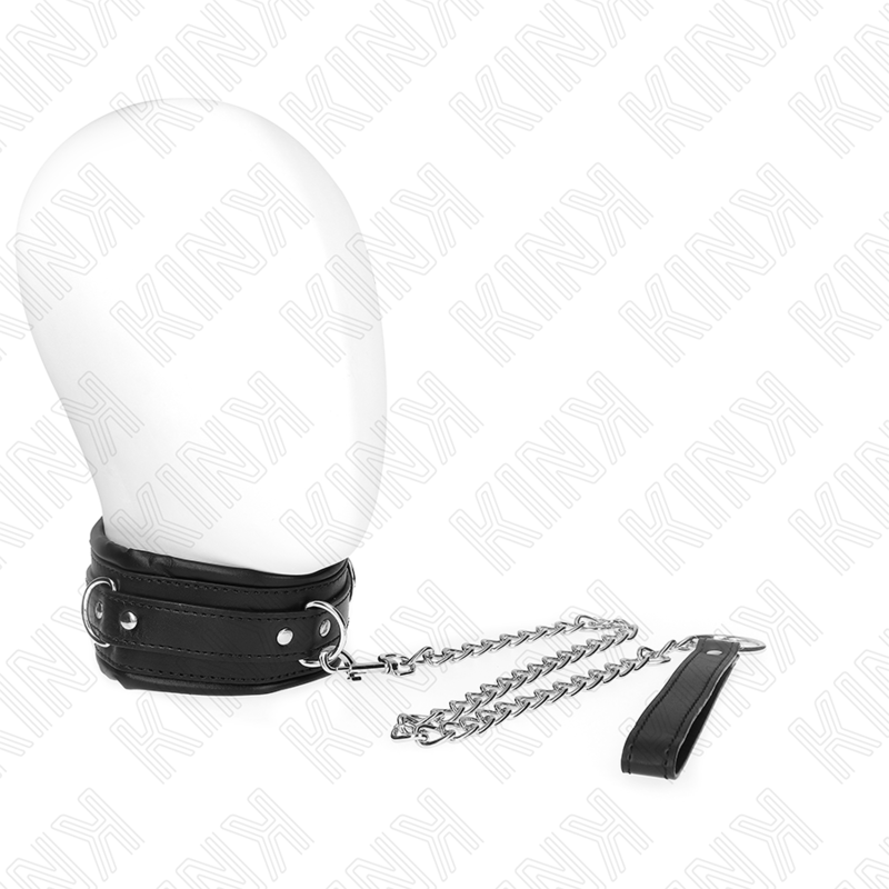 KINK - HEAVY NECKLACE WITH BELT 65 CM MODEL 4 ADJUSTABLE 36.5-50 CM - NOCTURNA DESIRES