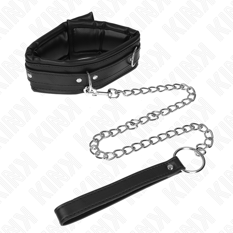 KINK - HEAVY NECKLACE WITH BELT 65 CM MODEL 4 ADJUSTABLE 36.5-50 CM - NOCTURNA DESIRES