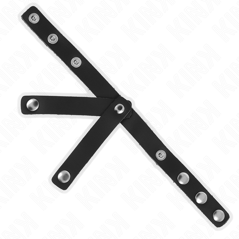 KINK - ADJUSTABLE LEATHER BALL DIVIDER - NOCTURNA DESIRES
