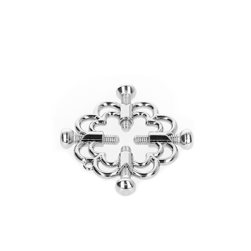 KINK - METAL FLOWER NIPPLE CLAMPS - NOCTURNA DESIRES