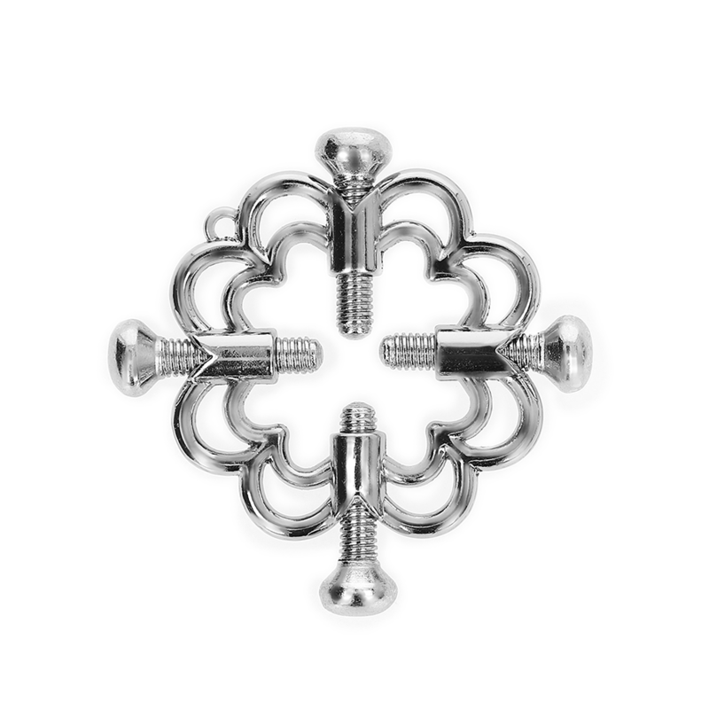KINK - METAL FLOWER NIPPLE CLAMPS - NOCTURNA DESIRES