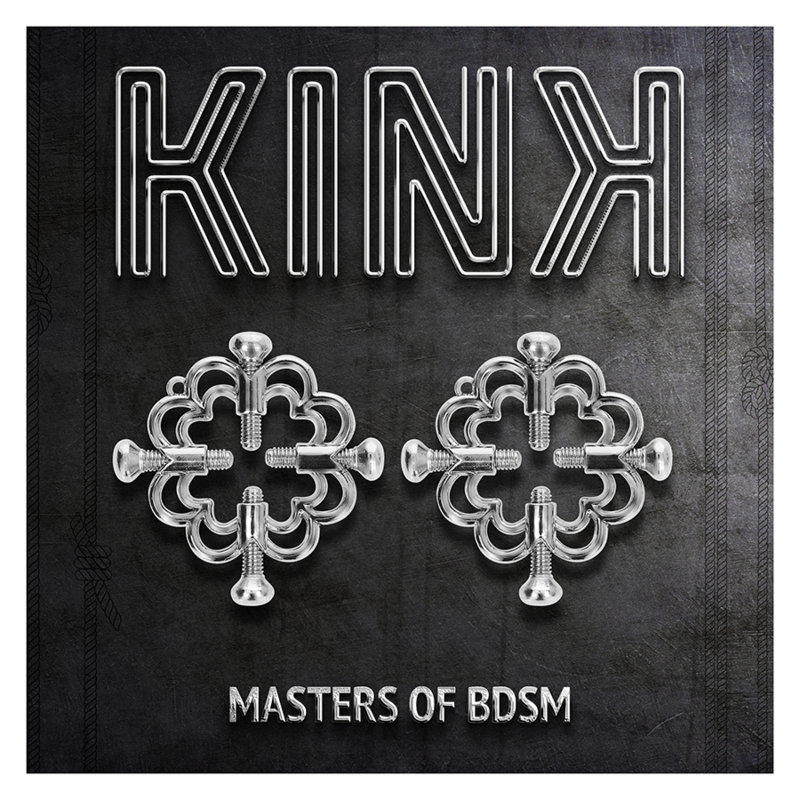 KINK - METAL FLOWER NIPPLE CLAMPS - NOCTURNA DESIRES