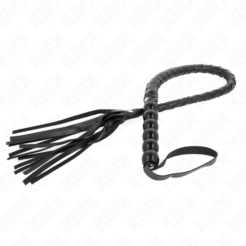 KINK - BEADED SNAKE WHIP 80 CM - NOCTURNA DESIRES