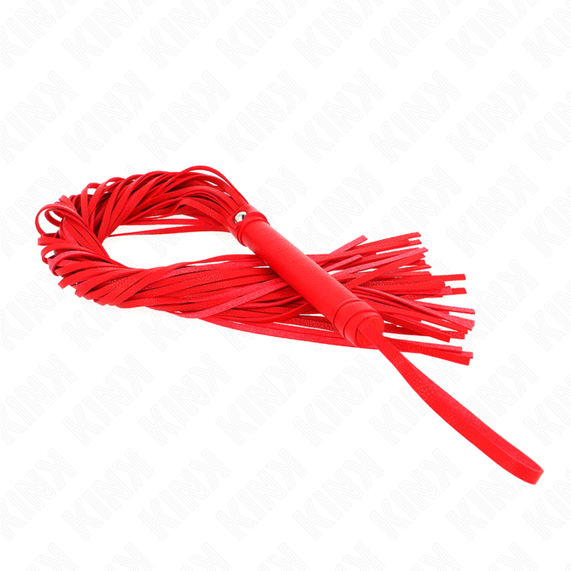 KINK - RED SOFT PVC WHIP 70 CM - NOCTURNA DESIRES