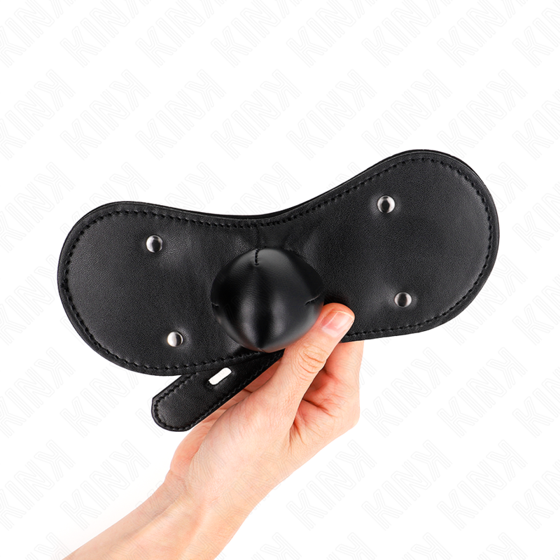 KINK - BALL GAG MOUTH MASK WITH LOCK ADJUSTABLE 42-60 CM - NOCTURNA DESIRES