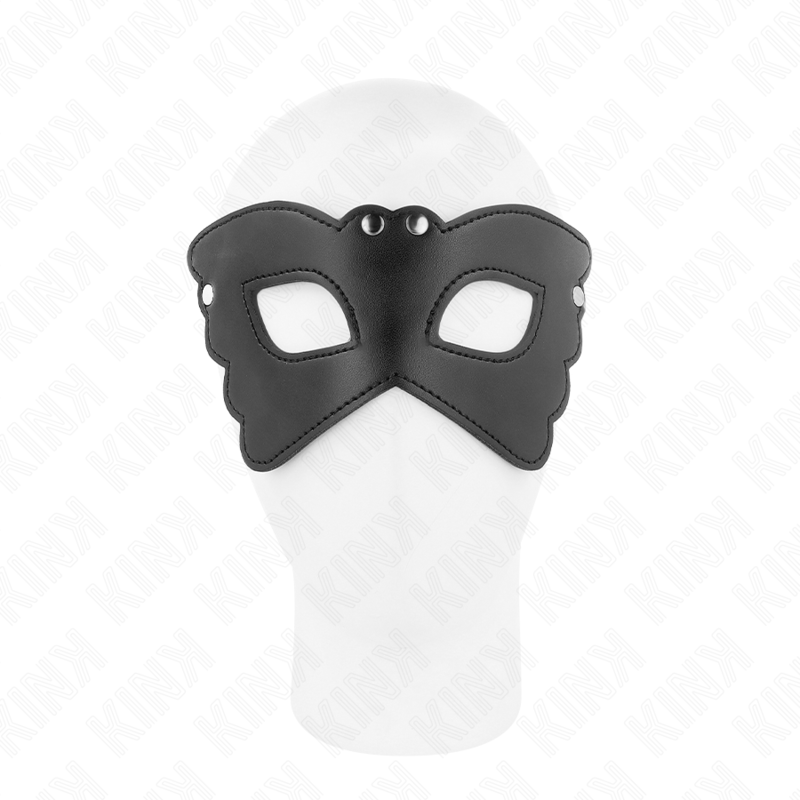 KINK - BUTTERFLY SHAPED LEATHERETTE MASK 20 x 9 CM - NOCTURNA DESIRES