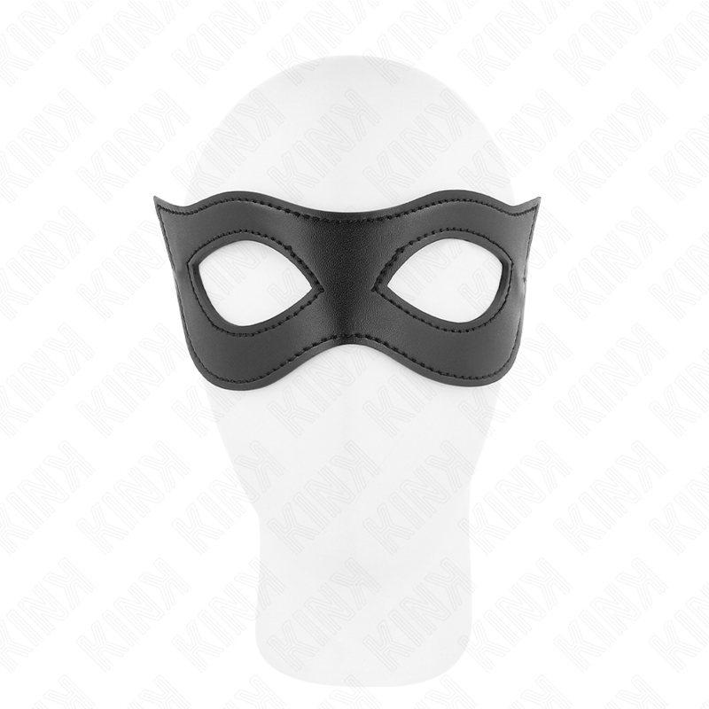 KINK - LEATHERETTE MASK MODEL 2 23 x 7.5 CM - NOCTURNA DESIRES