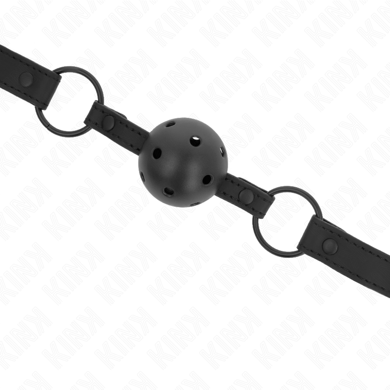 KINK - NEOPRENE BALL 4.5 CM GAG 63.5 X 2 CM ADJUSTABLE 41 X 59 CM - NOCTURNA DESIRES