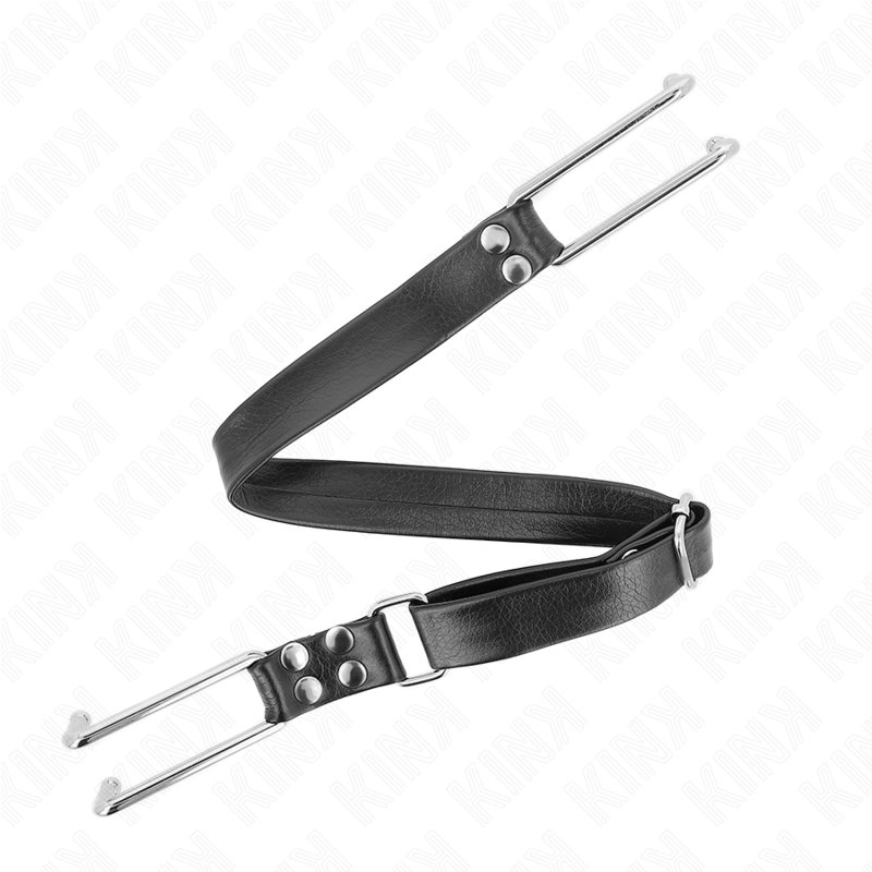 KINK - METAL HOOK GAG ADJUSTABLE 36-52 CM - NOCTURNA DESIRES