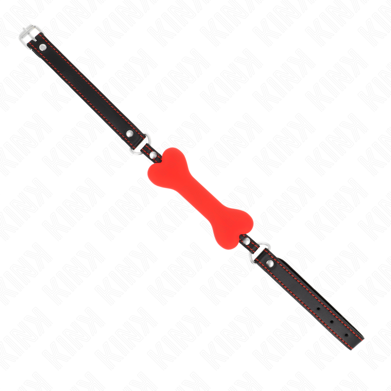 KINK - RED BONE 12 CM GAG 63 x 2 CM - NOCTURNA DESIRES