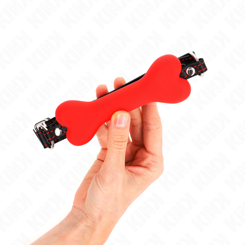 KINK - RED BONE 12 CM GAG 63 x 2 CM - NOCTURNA DESIRES