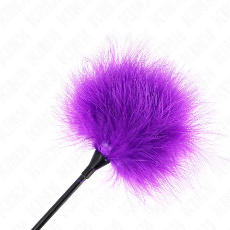 KINK - PURPLE TICKLE FEATHERS USED FOR THE BONDAGE KIT 27 CM - NOCTURNA DESIRES