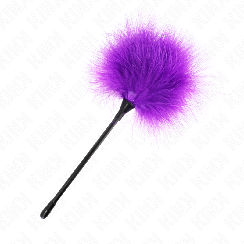 KINK - PURPLE TICKLE FEATHERS USED FOR THE BONDAGE KIT 27 CM - NOCTURNA DESIRES