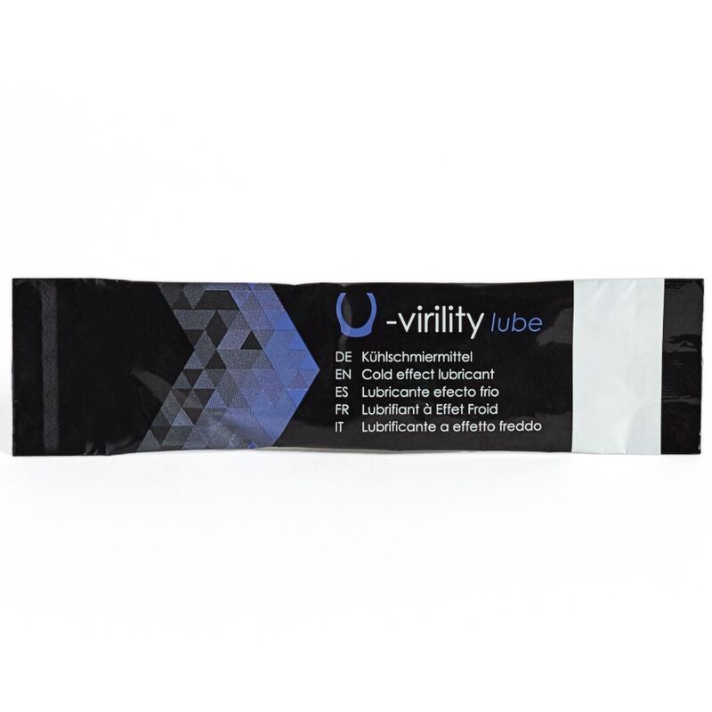 500 COSMETICS - U-VIRILITY LUBE COLD EFFECT LUBRICANT 10 X 5 ML - NOCTURNA DESIRES