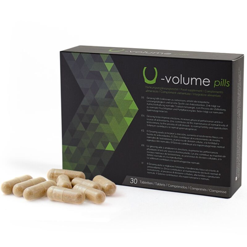 500 COSMETICS - U-VOLUME INCREASE SPERM QUALITY AND QUANTITY - 30 CAPSULES - NOCTURNA DESIRES
