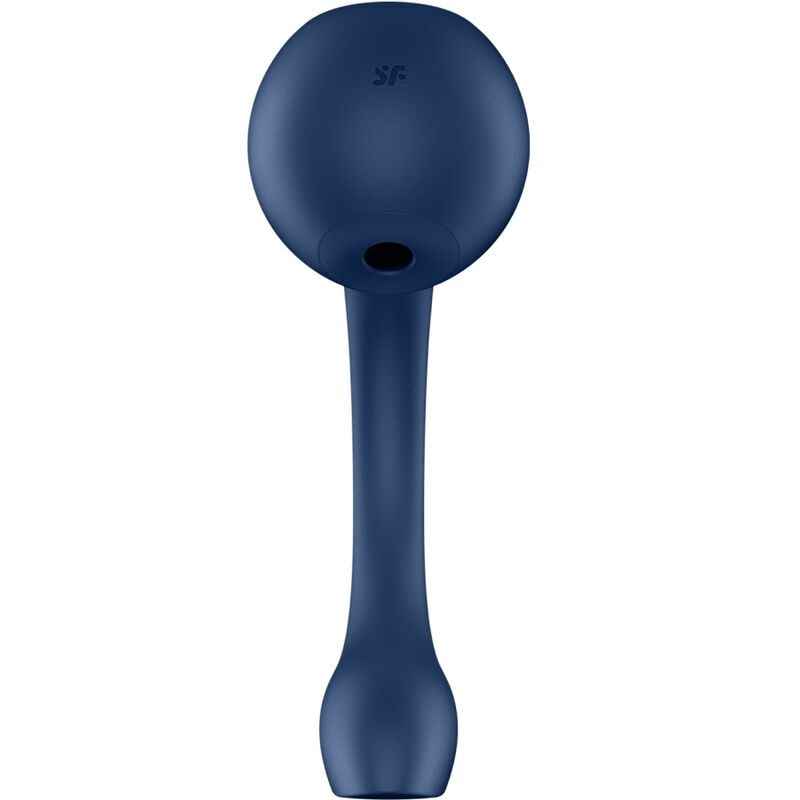 SATISFYER - PRO+ WAVE 4 G-SPOT & AIR PULSE STIMULATOR FREE APP DARK BLUE - NOCTURNA DESIRES