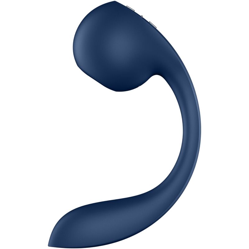 SATISFYER - PRO+ WAVE 4 G-SPOT & AIR PULSE STIMULATOR FREE APP DARK BLUE - NOCTURNA DESIRES
