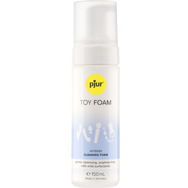 PJUR - TOY FOAM TOY CLEANER MILD FOAM 150 ML - NOCTURNA DESIRES
