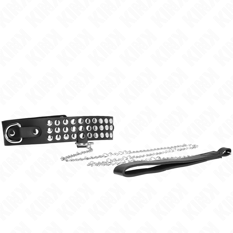 KINK - NECKLACE WITH STRAP 65 CM WITH SHINY ADJUSTABLE 37-42 CM X 5.3 CM - NOCTURNA DESIRES
