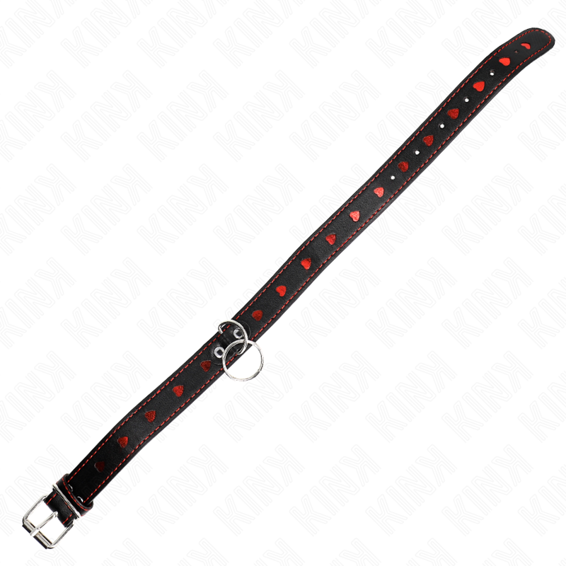 KINK - NECKLACE WITH STRAP 65 CM HEART DETAILS 52.5 X 2.5 CM - NOCTURNA DESIRES