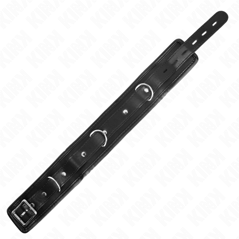 KINK - BASIC MODEL COLLAR WITH LEASH 65 CM MODEL 1 53 X 6 CM - NOCTURNA DESIRES