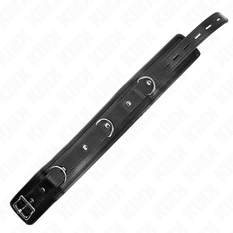 KINK - HEAVY NECKLACE WITH BELT 65 CM MODEL 1 ADJUSTABLE 36.5-50 CM - NOCTURNA DESIRES