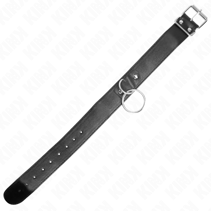 KINK - BASIC MODEL COLLAR WITH LEASH MODEL 4 ADJUSTABLE 36-43 CM - NOCTURNA DESIRES