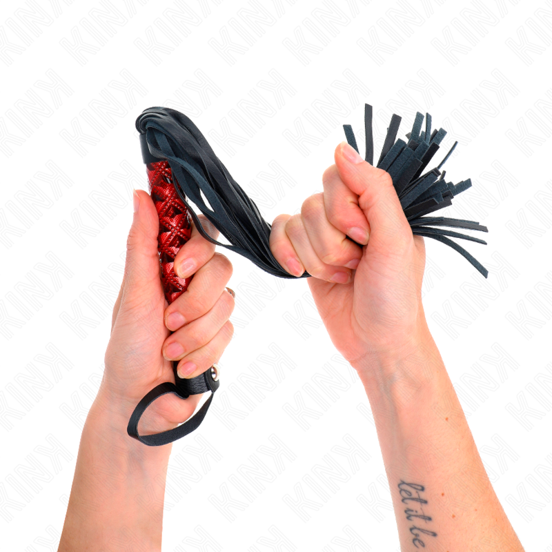 KINK - DIAMOND PATTERN WHIP 40 CM - NOCTURNA DESIRES