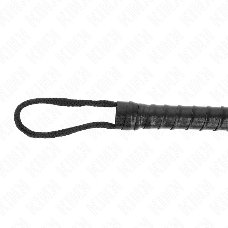 KINK - BLACK ROPE WHIP 56 CM - NOCTURNA DESIRES