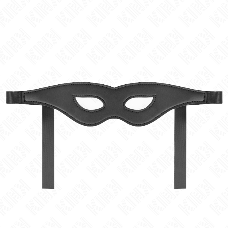 KINK - LEATHERETTE MASK MODEL 1 30 x 7 CM - NOCTURNA DESIRES