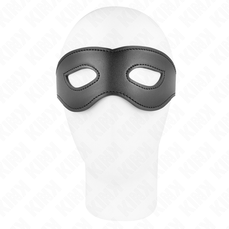 KINK - LEATHERETTE MASK MODEL 1 30 x 7 CM - NOCTURNA DESIRES