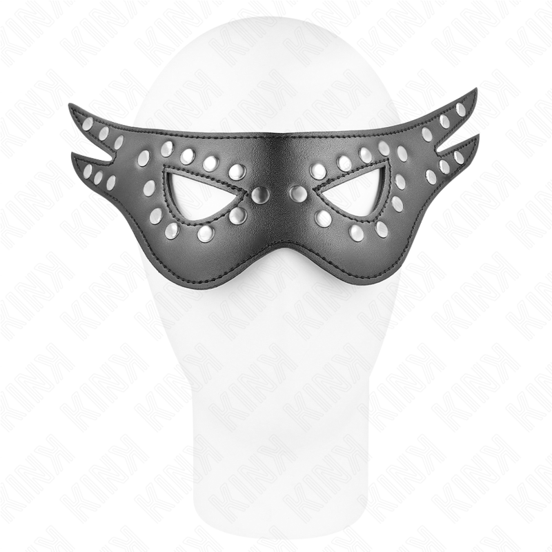 KINK - SEXY LEATHERETTE MASK MODEL 1 27 x 13 CM - NOCTURNA DESIRES