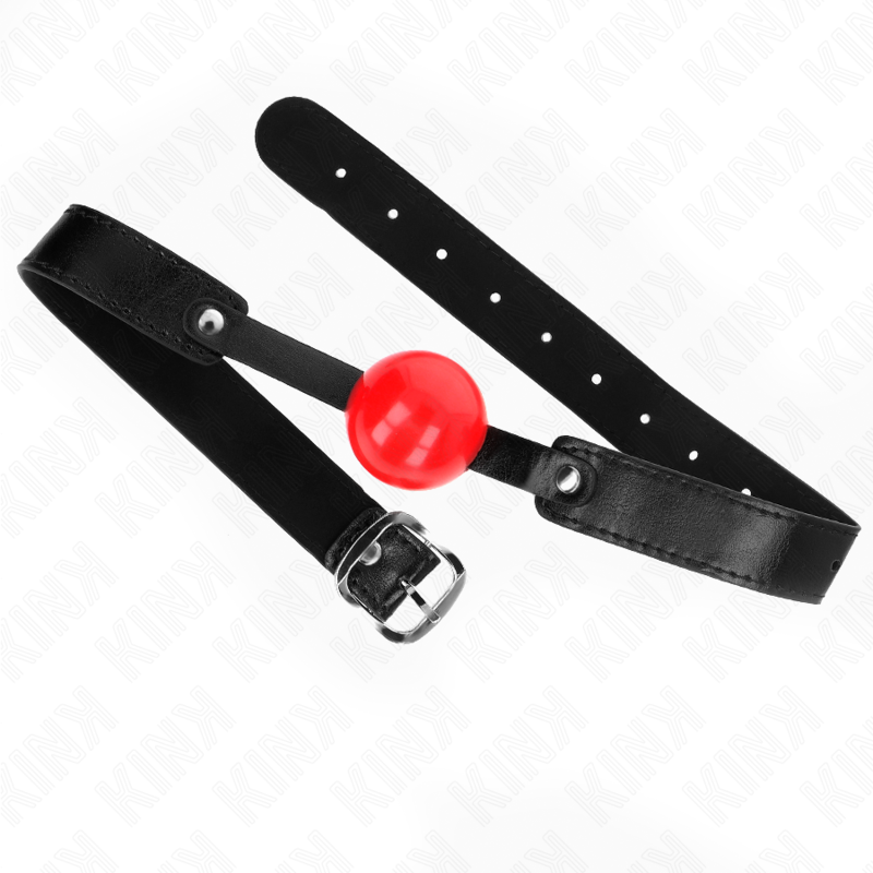 KINK - SOFT TPE BALL 4 CM GAG MODEL 1 66 x 2.5 CM ADJUSTABLE 41-61 CM - NOCTURNA DESIRES