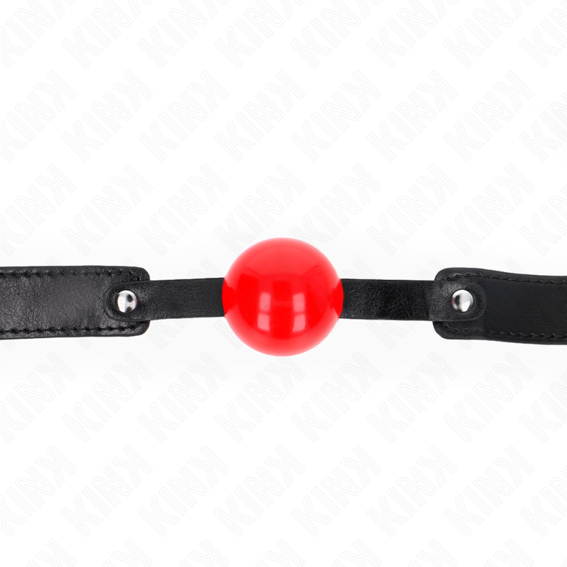 KINK - SOFT TPE BALL 4 CM GAG MODEL 1 66 x 2.5 CM ADJUSTABLE 41-61 CM - NOCTURNA DESIRES