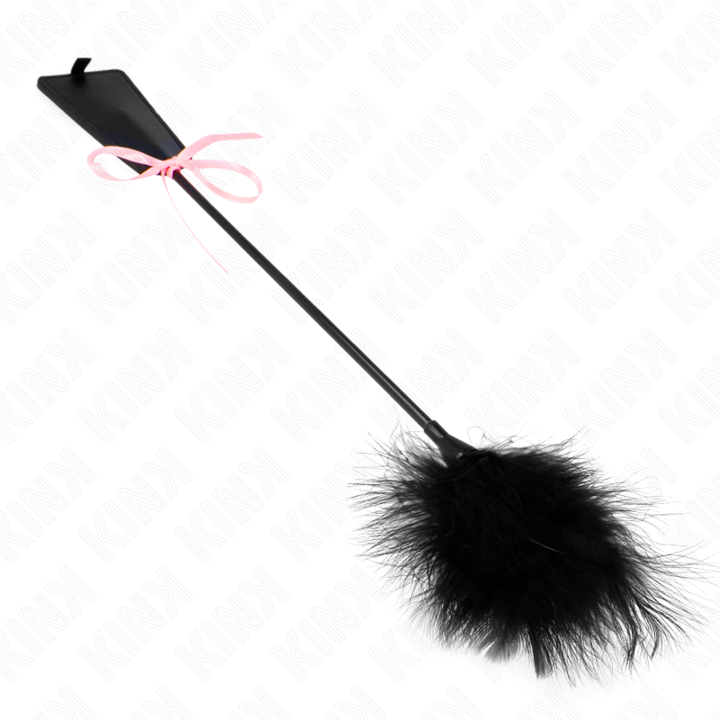 KINK - TICKLE FEATHERS WITH PINK RIBBON BOW 49 CM - NOCTURNA DESIRES