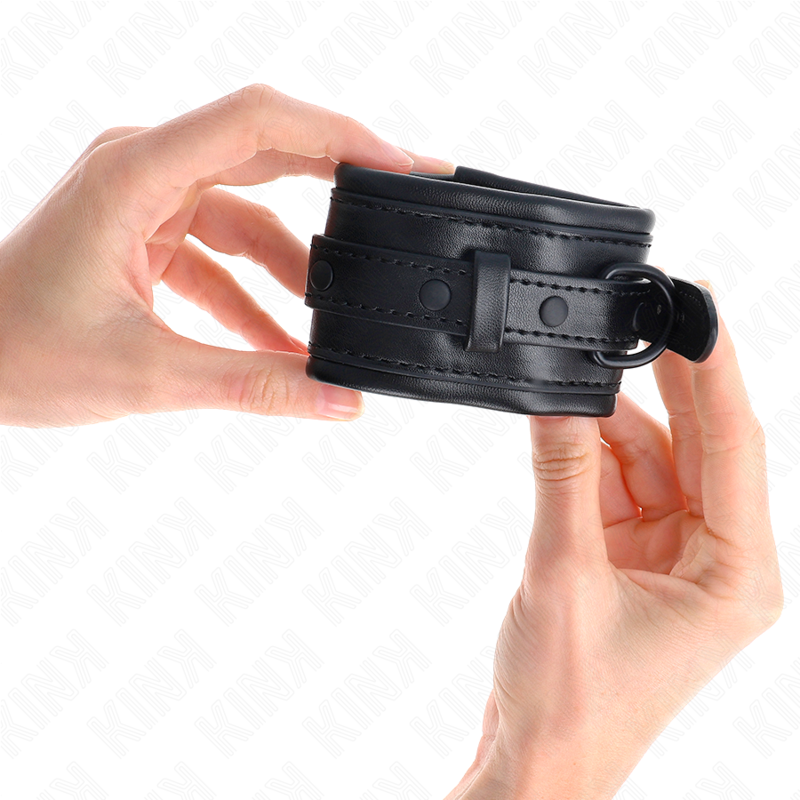 KINK - WRIST RESTRAINTS BLACK ADJUSTABLE 20-30 CM X 6 CM - NOCTURNA DESIRES