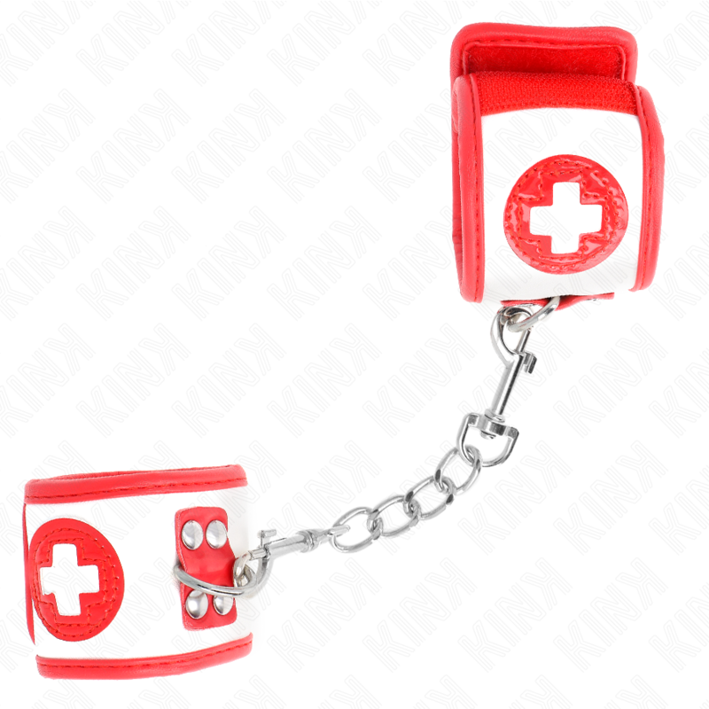 KINK - MINI NURSE WRIST RESTRAINTS ADJUSTABLE 18-23 CM X 5 CM - NOCTURNA DESIRES
