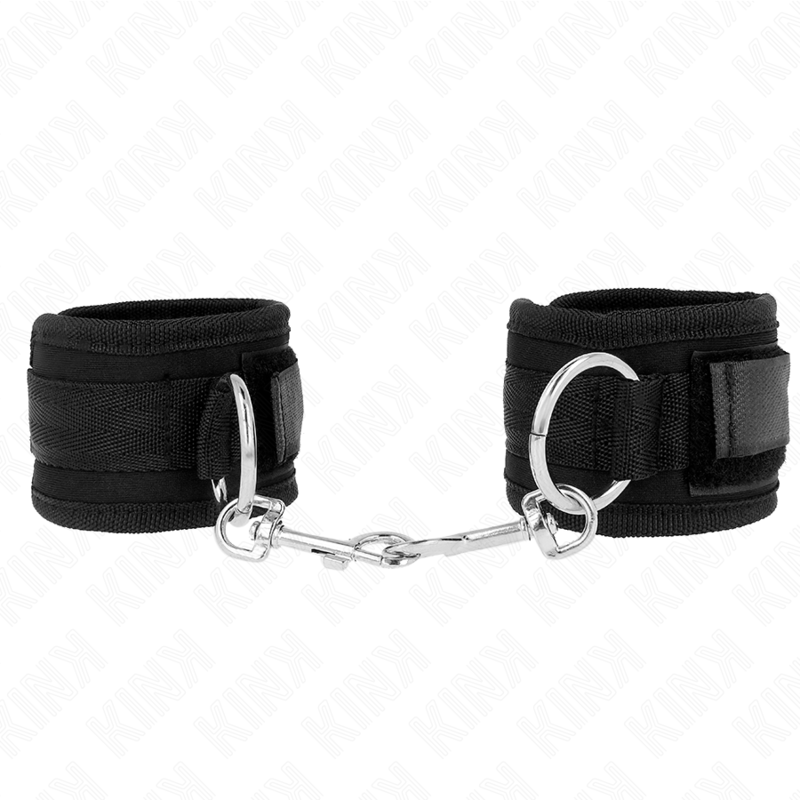 KINK - WRIST RESTRAINTS BLACK ADJUSTABLE 18-35 CM X 6 CM - NOCTURNA DESIRES