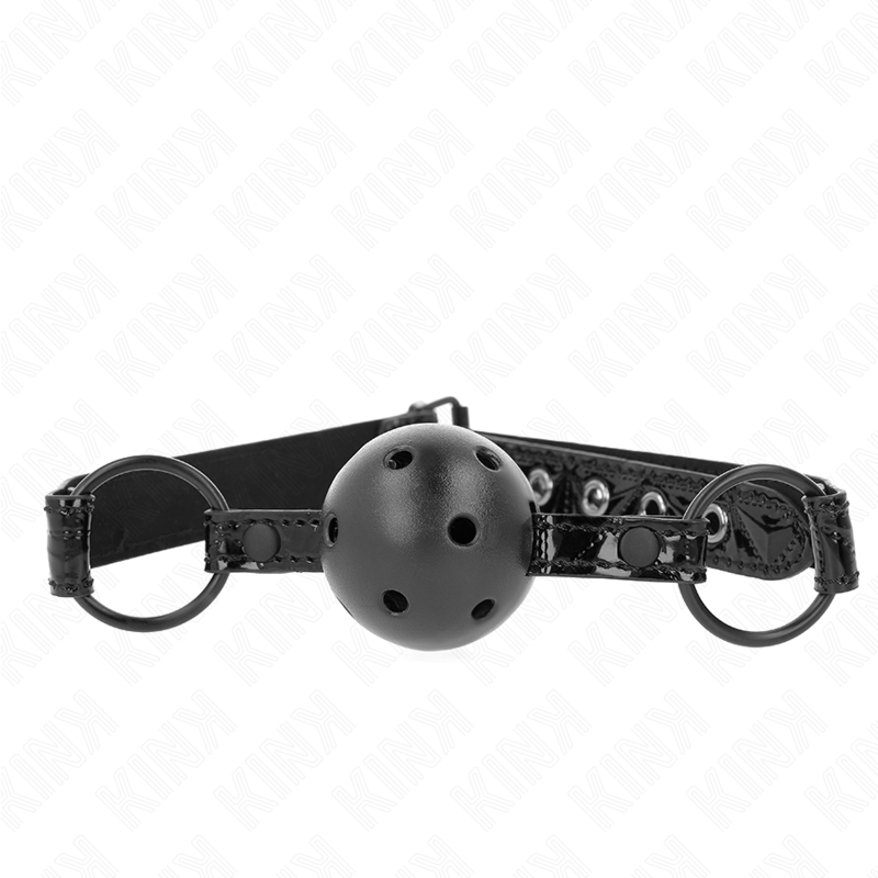 KINK - DIAMOND PATTERN BALL 4.5 CM GAG MODEL 3 64.5 CM ADJUSTABLE 42-60 CM - NOCTURNA DESIRES