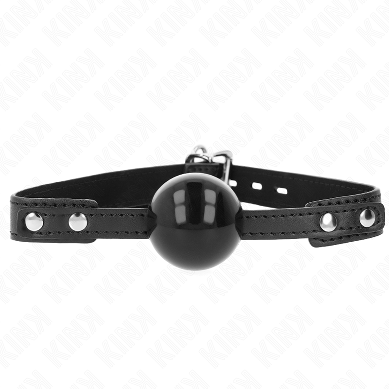 KINK - SOFT TPE BALL 4 CM GAG MODEL 3 60 x 2 CM ADJUSTABLE 37-52 CM - NOCTURNA DESIRES