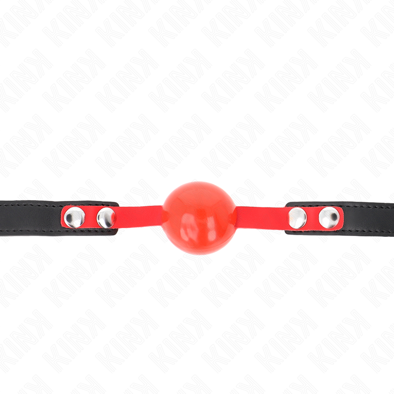KINK - SOFT TPE BALL 4 CM GAG MODEL 4 60 x 2 CM ADJUSTABLE 37-52 CM - NOCTURNA DESIRES