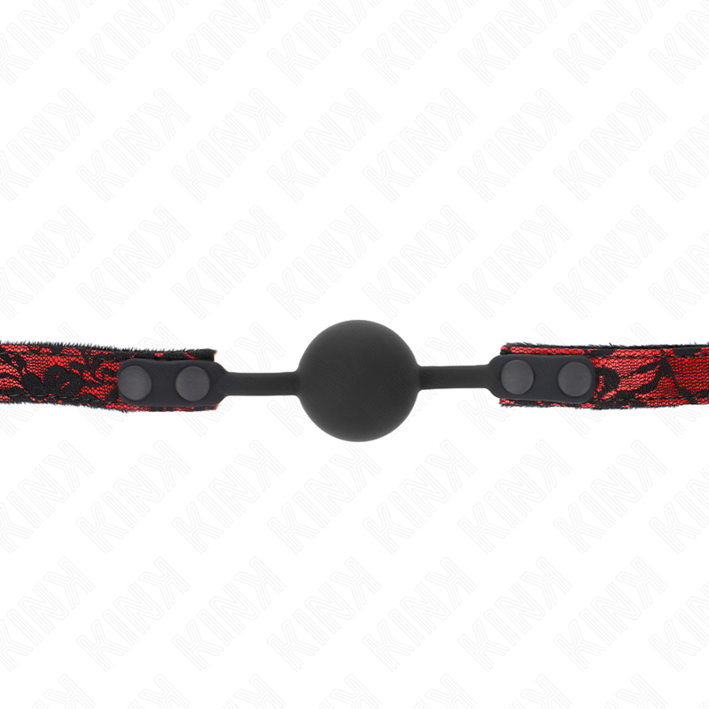 KINK - SCANDAL SILICONE BALL 4 CM GAG MODEL 1 65 x 2 CM - NOCTURNA DESIRES