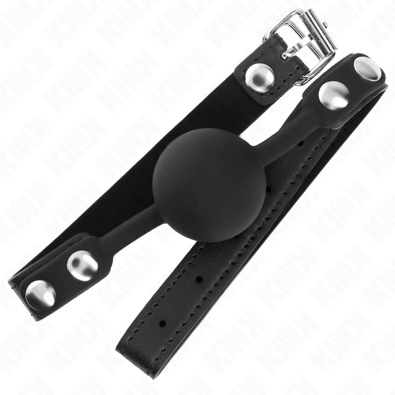 KINK - SILICONE BALL 4 CM GAG MODEL 1 60 x 2 CM - NOCTURNA DESIRES