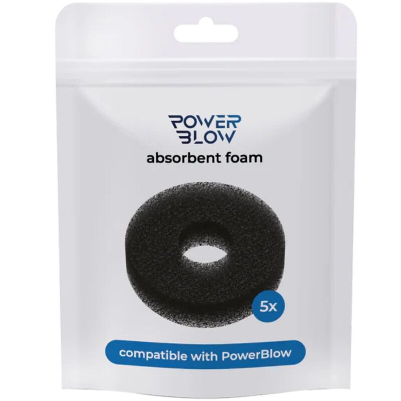 KIIROO - POWER BLOW ABSORBENT FOAM 5 PACK - NOCTURNA DESIRES