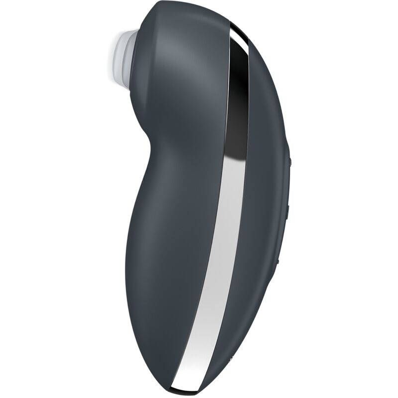 SATISFYER - TAP & CLIMAX 2 VIBRATOR & STIMULATOR GREY - NOCTURNA DESIRES