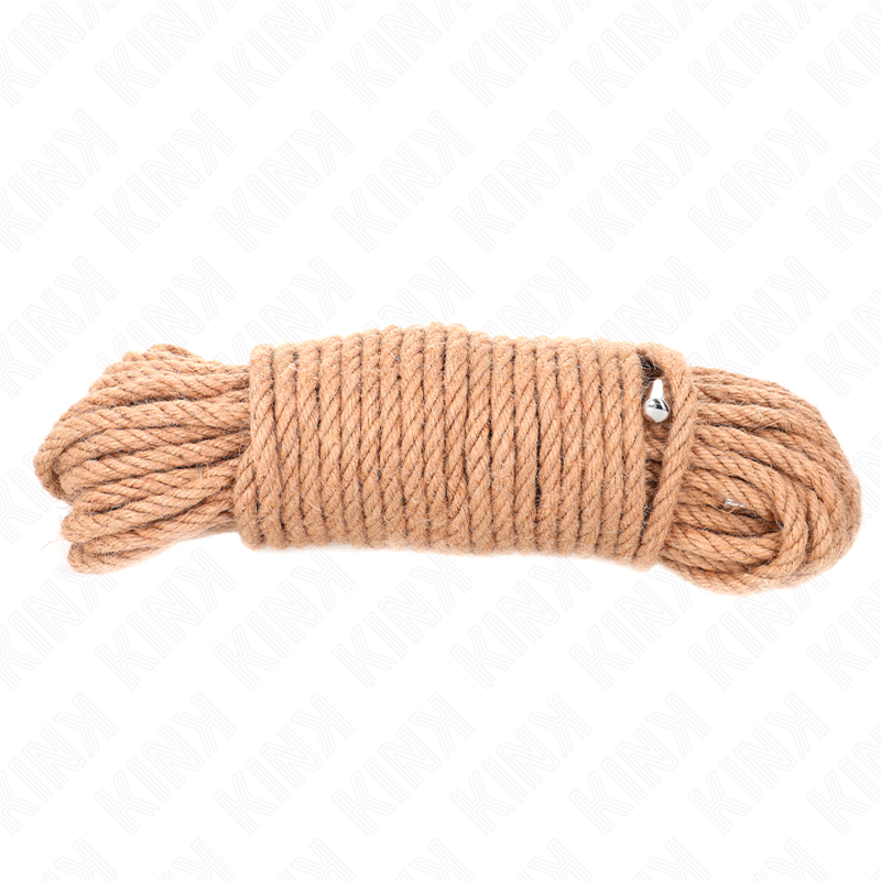 KINK - HEMP ROPE WITH METAL HEAD 20 METER - NOCTURNA DESIRES