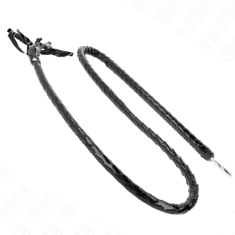 KINK - LONG SHINY PVC WHIP 138 CM - NOCTURNA DESIRES