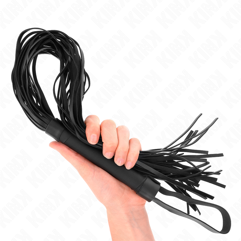KINK - IMITATION SHEEP SKIN WHIP 60 CM - NOCTURNA DESIRES